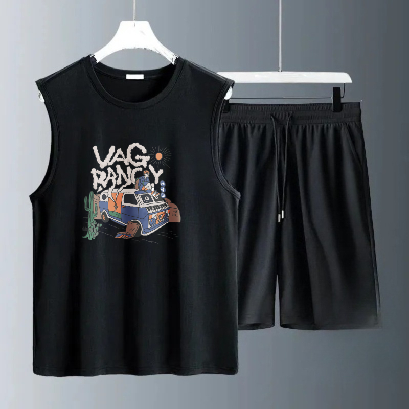 Summer Knit Clothing - Conjuntos de Camisetas sin Mangas para