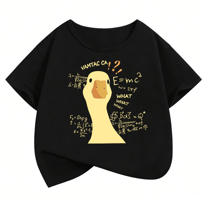 Summer Duck Clothing - Camiseta divertida con diseño de pato