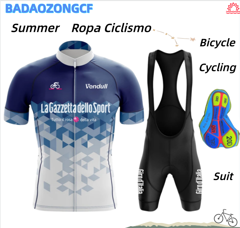 Summer De Clothing - Maillot de Ciclismo Tour De Giro,