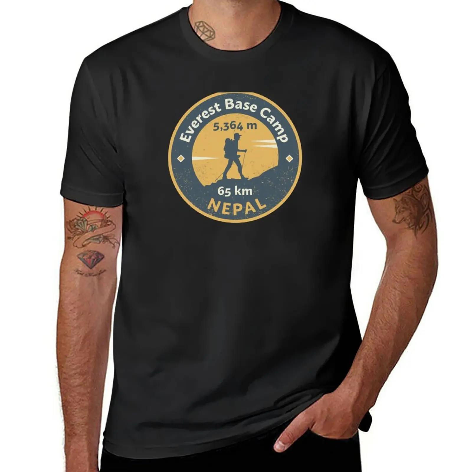 Summer Everest Clothing - Camisetas de manga corta con cuello