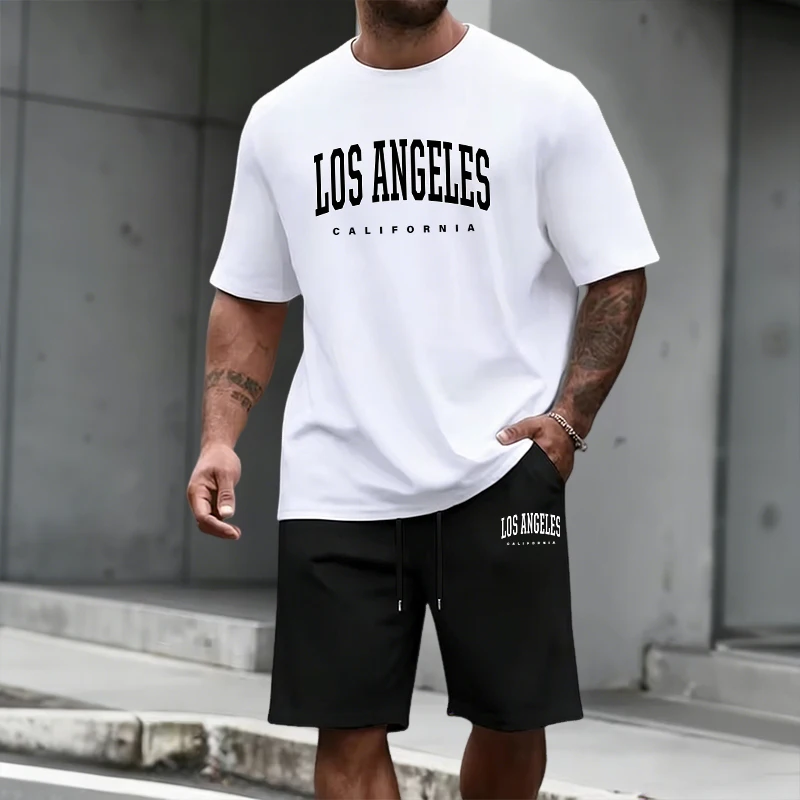 Summer Clothing Outfits - Conjunto Deportivo para Hombre, Camiseta de