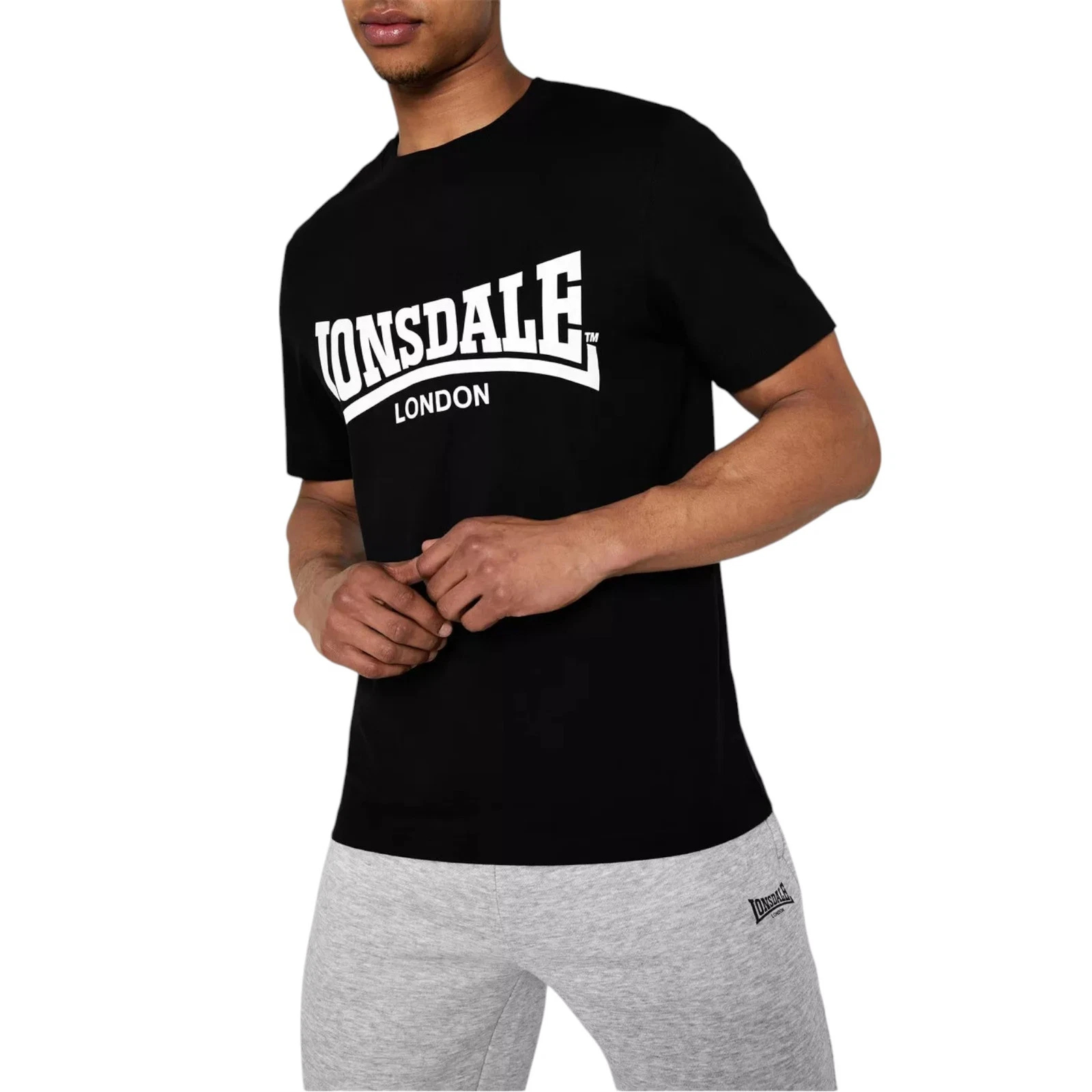 Summer Clothing Essentials Men - Lonsdale-camisetas para hombre con Logo esencial,