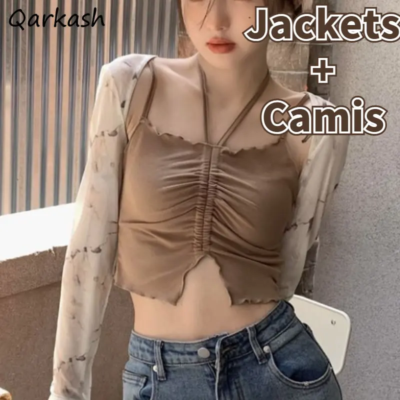Summer Clothing Young Women - Conjuntos de mujeres Halter Sexy Crop