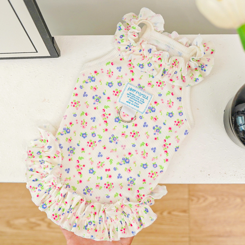 Summer Loving Clothing - Vestido Floral de Moda para Perro,