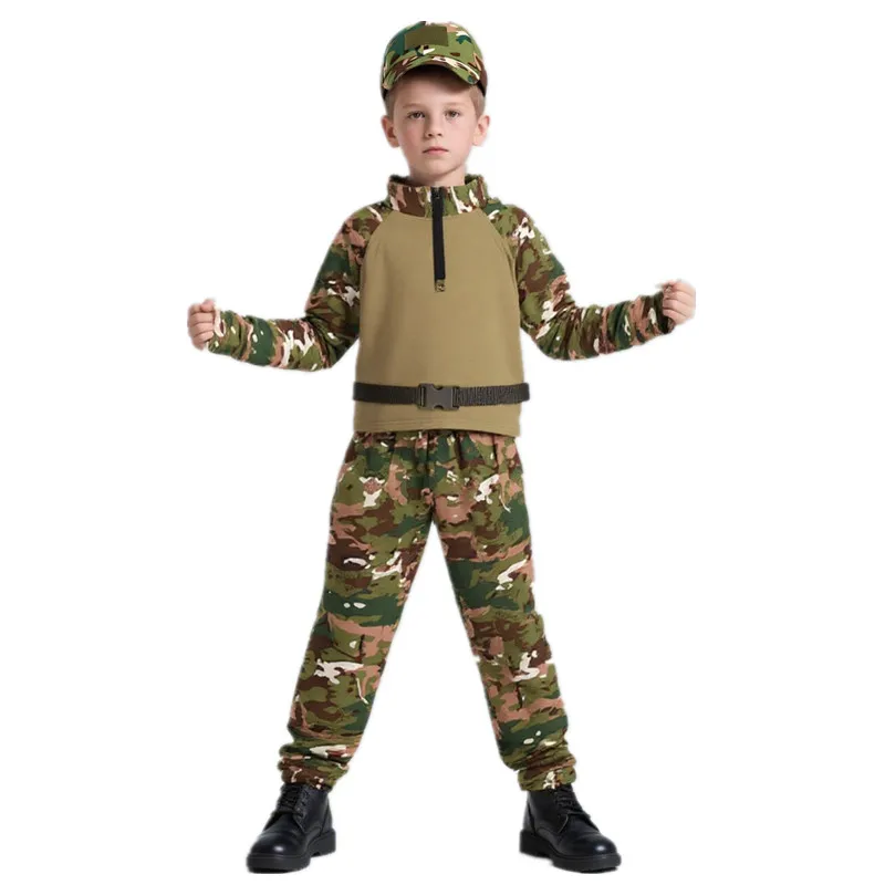 Summer Kids Clothing - Traje de rana de camuflaje para
