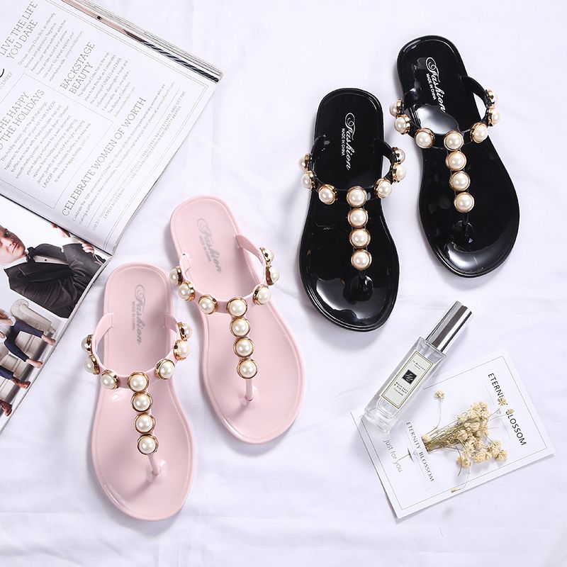 Flip Flop Jeweled - Zapatillas y Sandalias de Mujer Rhenstone