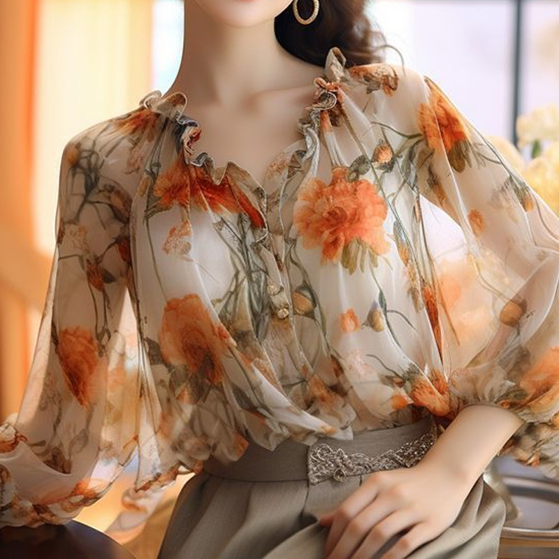 Summer Clothing Young Women - Tops florales para mujer, jerséis con