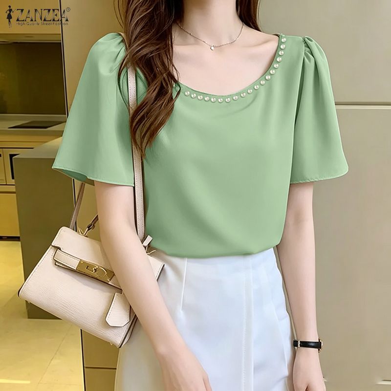 ZANZEA Blusas elegantes para m - Summer De Clothing reseña y precio