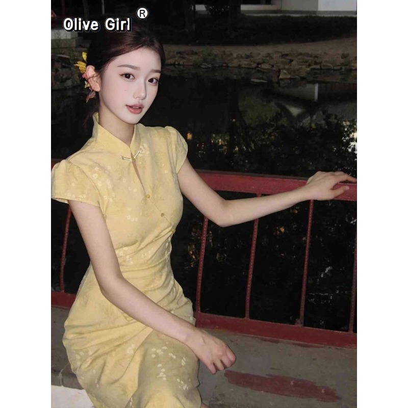 Vestido Cheongsam mejorado Qip - Summer Clothing Young Women reseña y precio