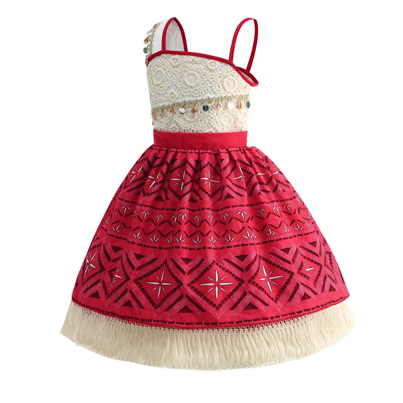 Disfraz de Princesa Vaiana par - Summer Kids Clothing reseña y precio