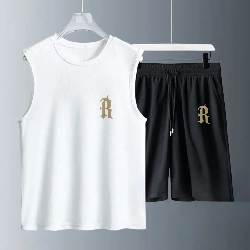 Conjuntos de Camisetas sin Man - Summer Knit Clothing reseña y precio