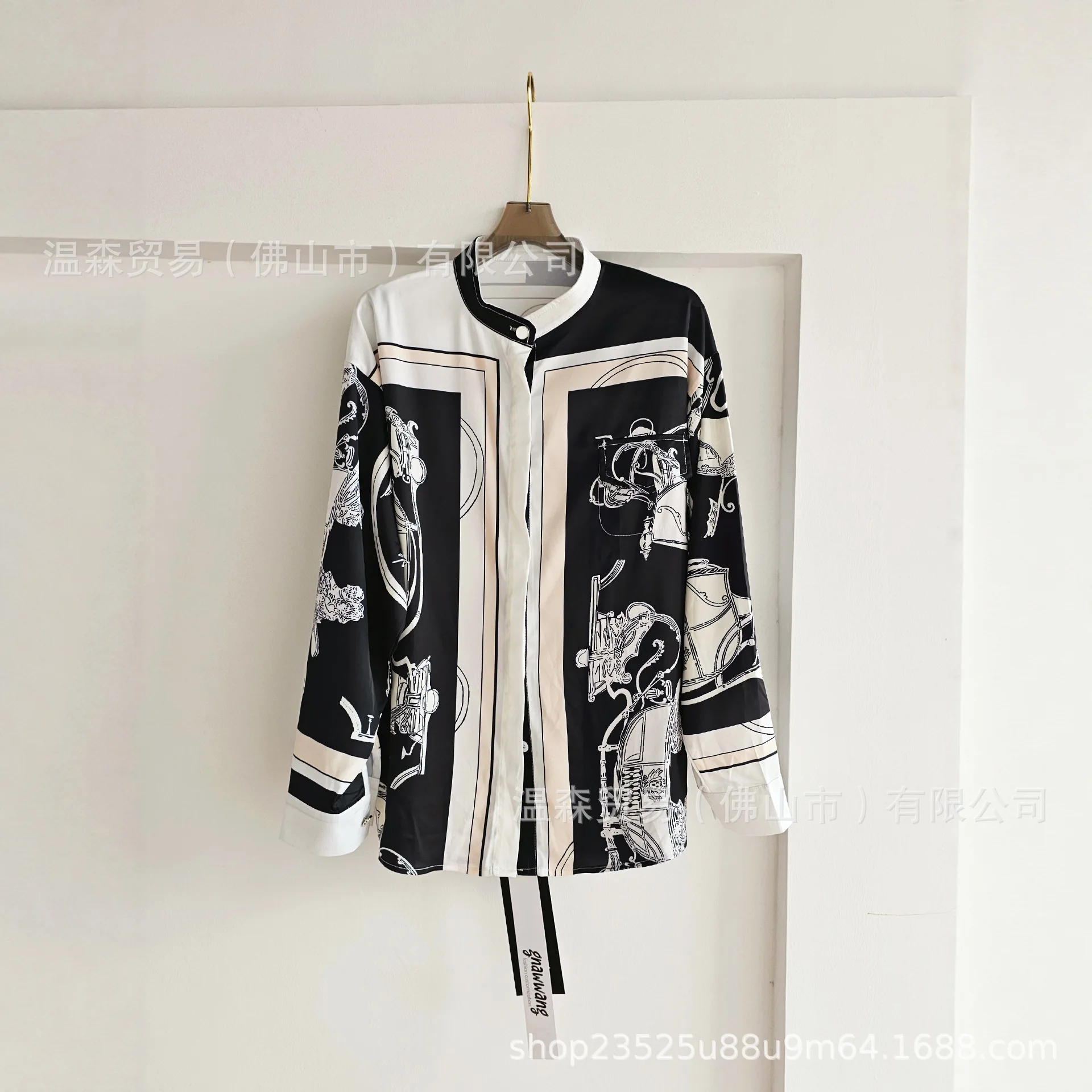 Camisa de manga larga con cuel - Vintage Summer Clothing Brand reseña y precio
