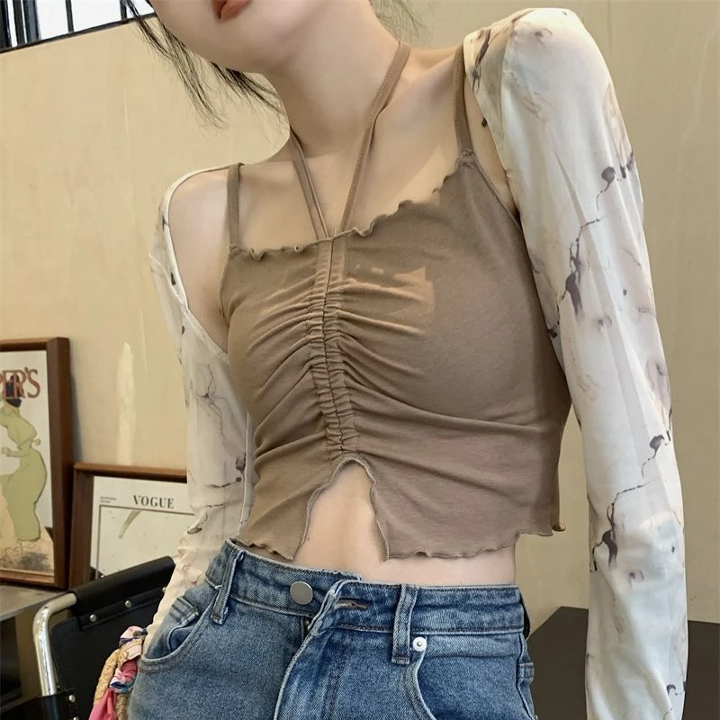 Conjuntos de mujeres Halter Se - Summer Clothing Young Women reseña y precio