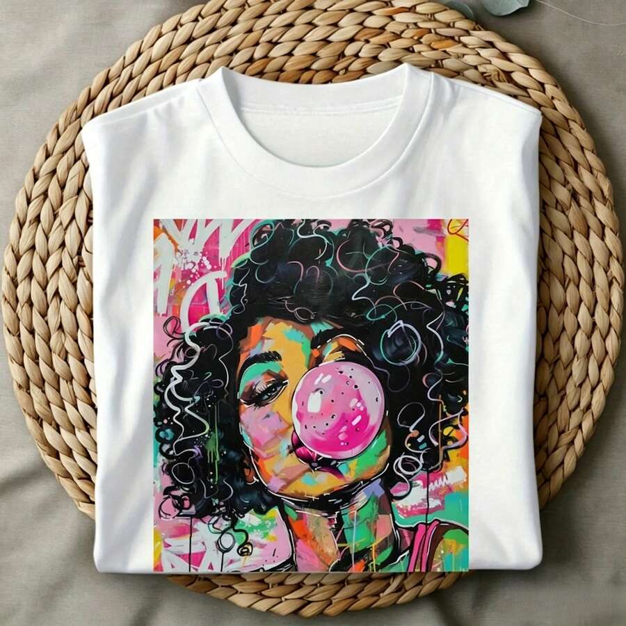 Camiseta Gráfica Casual para M - Summer Loving Clothing reseña y precio