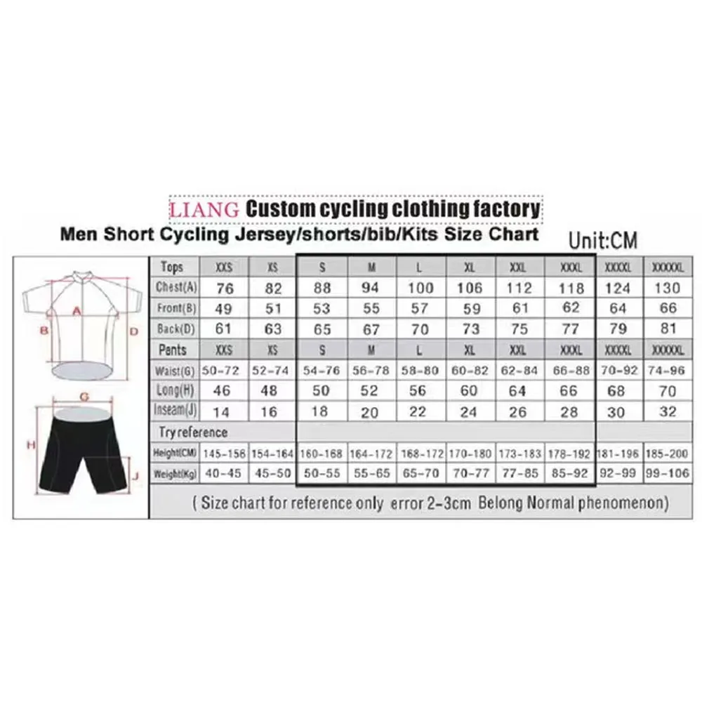 Conjunto de Jersey de Ciclismo - Summer De Clothing reseña y precio