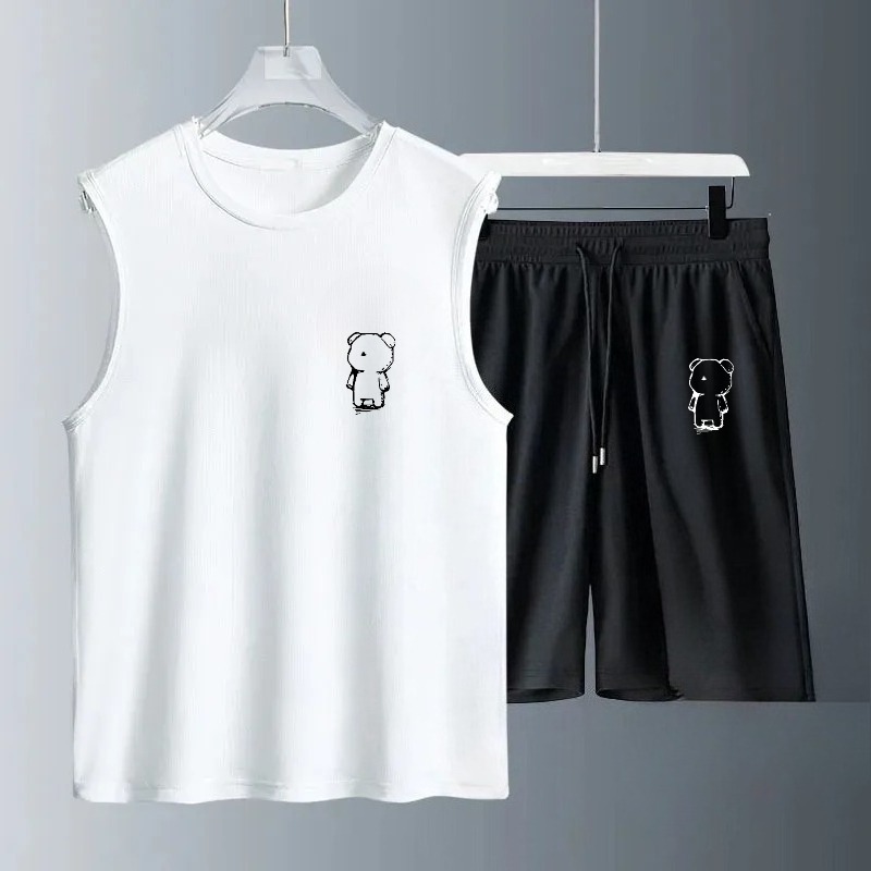Conjuntos de Camisetas sin Man - Summer Knit Clothing reseña y precio