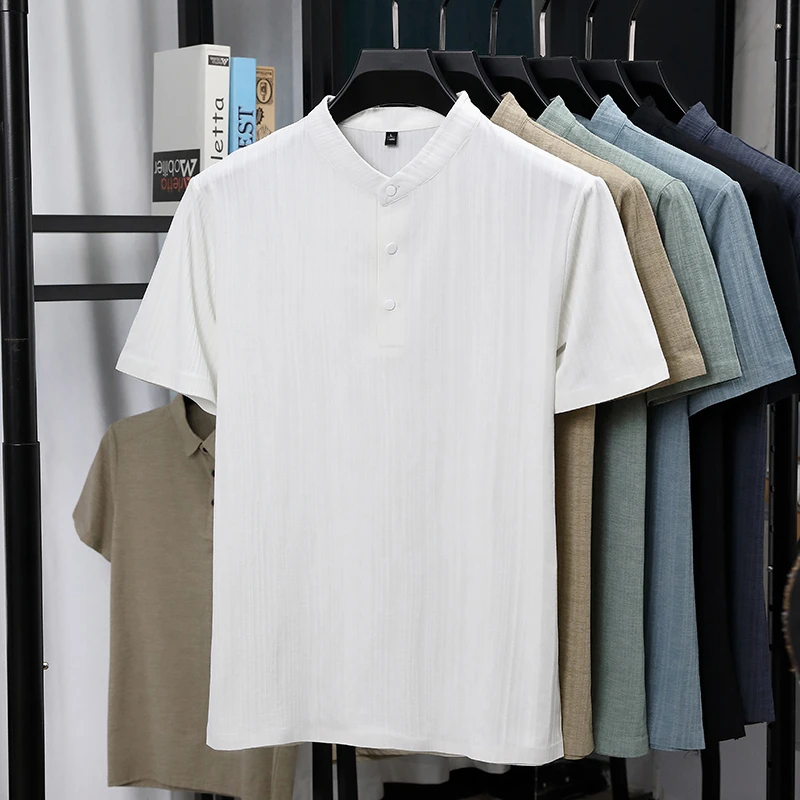 Camisas de Lino Texturizado de - Summer Clothing Guys reseña y precio
