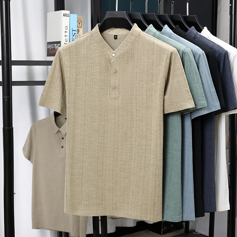 Camisas de Lino Texturizado de - Summer Clothing Guys reseña y precio