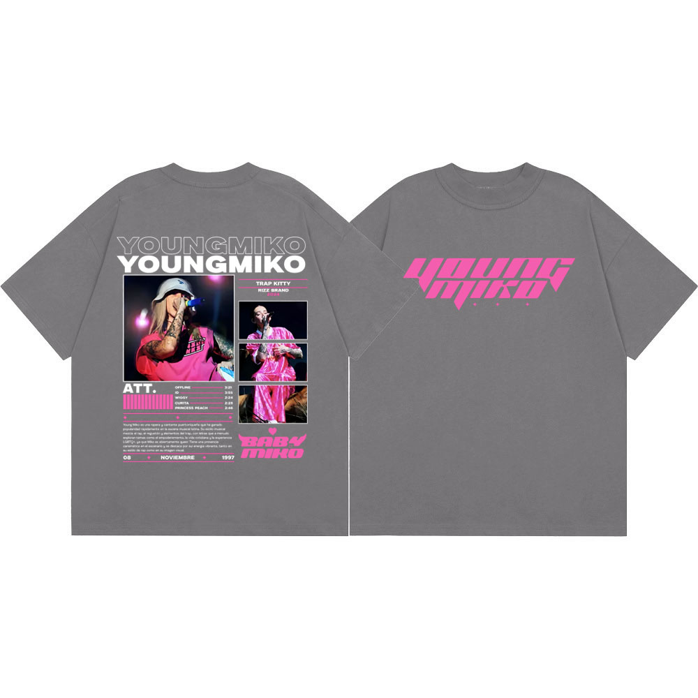 Camiseta de rapero Young Miko  - Summer Clothing Young Women reseña y precio
