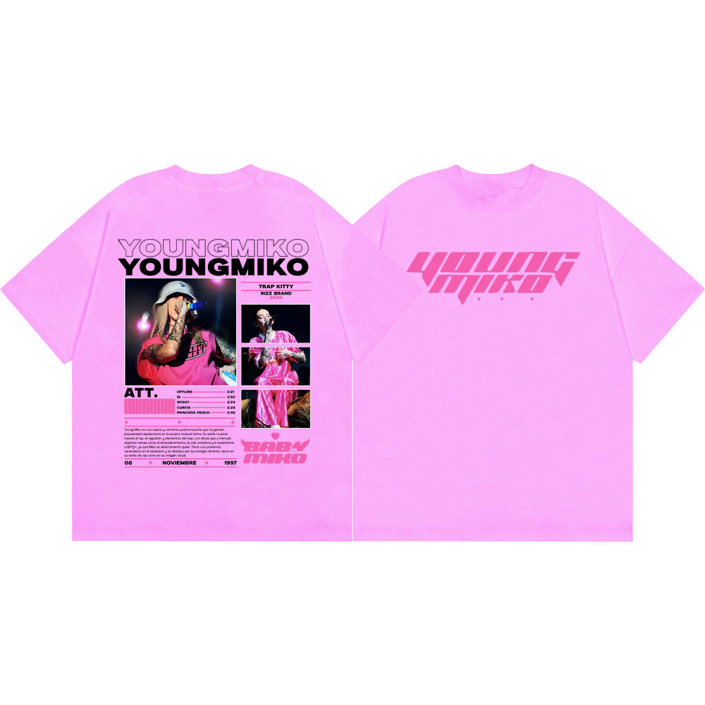 Camiseta de rapero Young Miko  - Summer Clothing Young Women reseña y precio