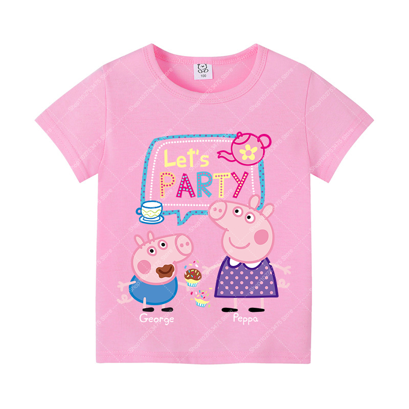 Camiseta de algodón bonita par - Summer Kids Clothing reseña y precio