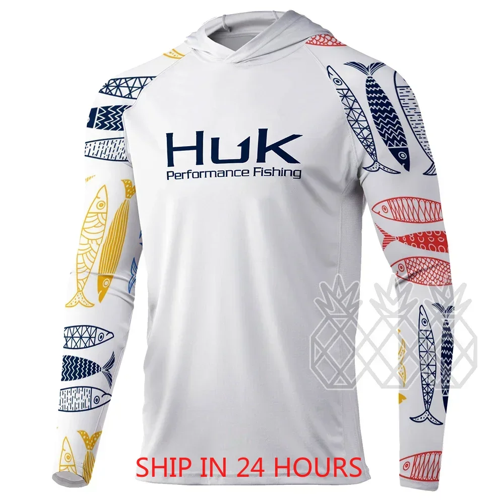 Camiseta de Pesca HUK para Hom - Summer De Clothing reseña y precio