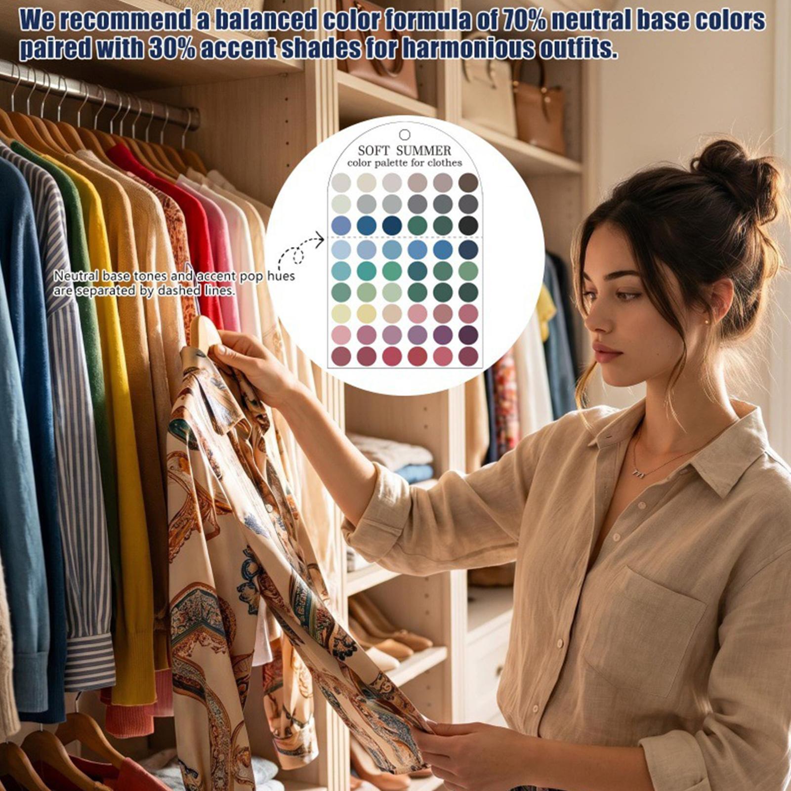 2 Tarjetas de Muestra de Color - Summer Clothing Palette reseña y precio