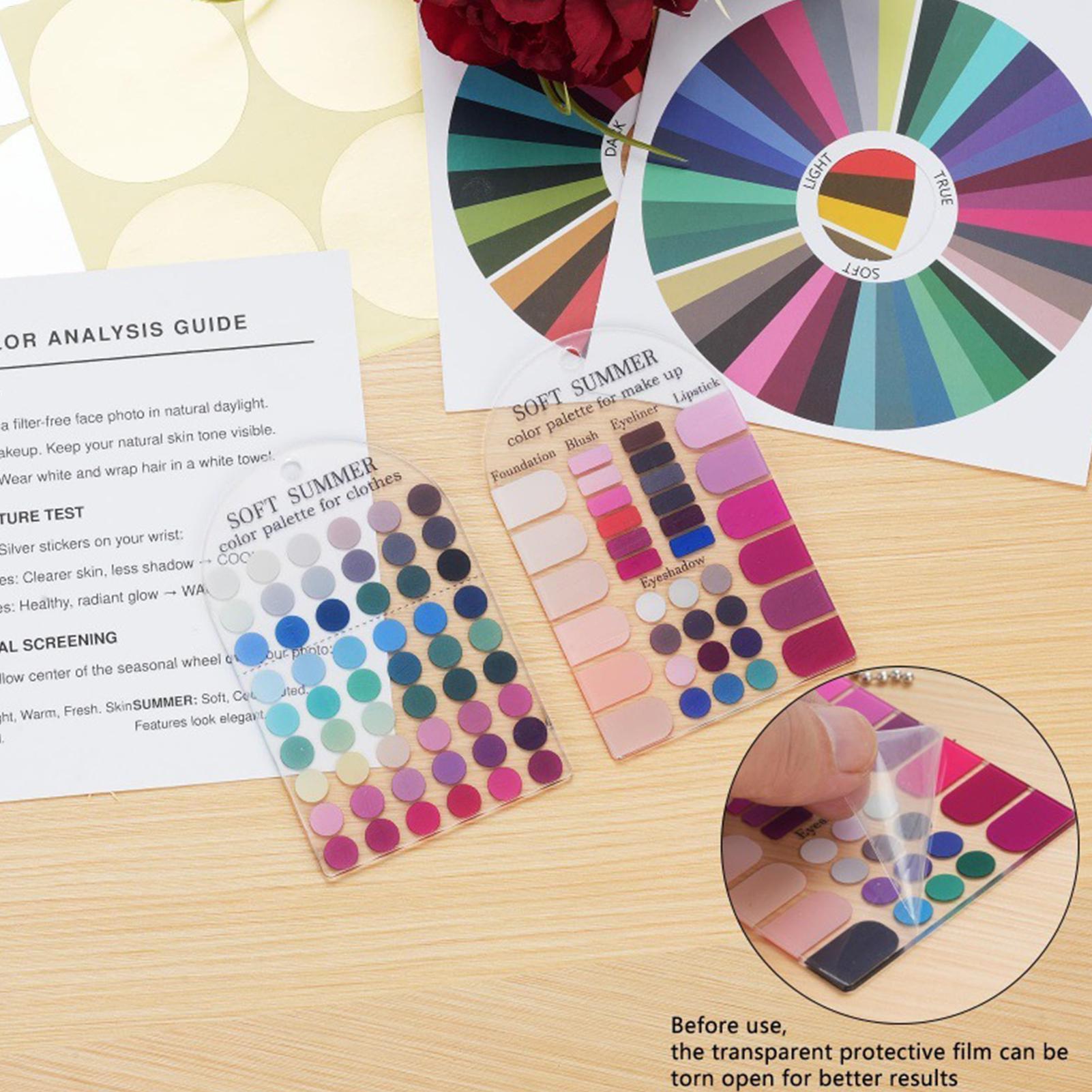 2 Tarjetas de Muestra de Color - Summer Clothing Palette reseña y precio