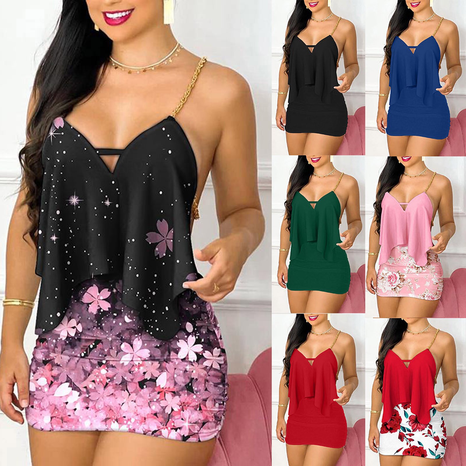 Vestidos para mujer, moda de v - Summer Clothing Accessories reseña y precio