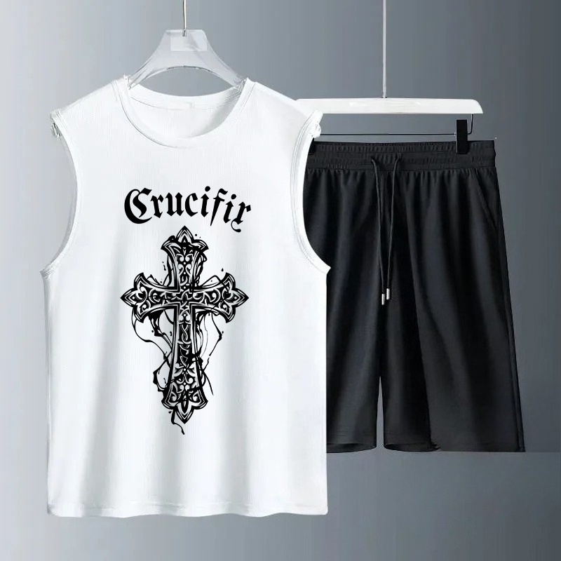 Conjuntos de Camisetas sin Man - Summer Knit Clothing reseña y precio