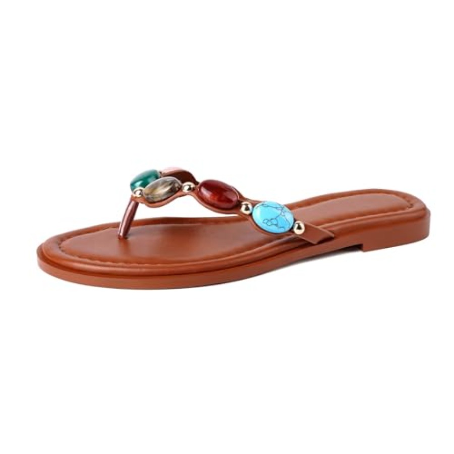 Sandalias de Playa con Pedrerí - Flip Flop Jeweled reseña y precio