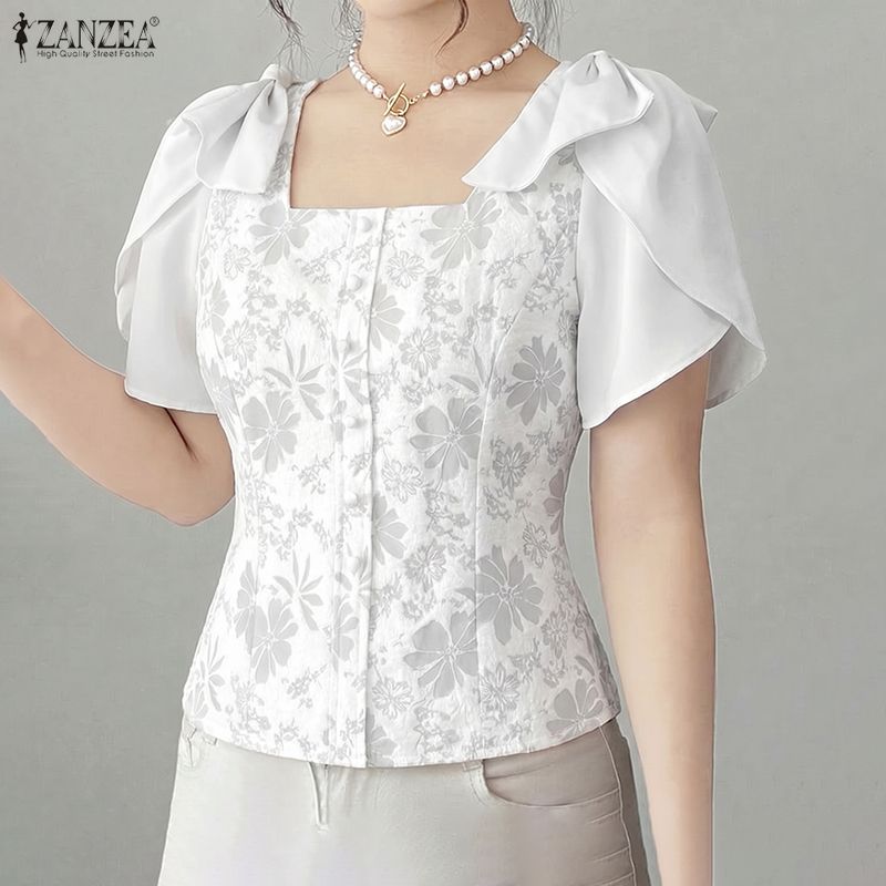 ZANZEA Blusas elegantes de jac - Summer De Clothing reseña y precio