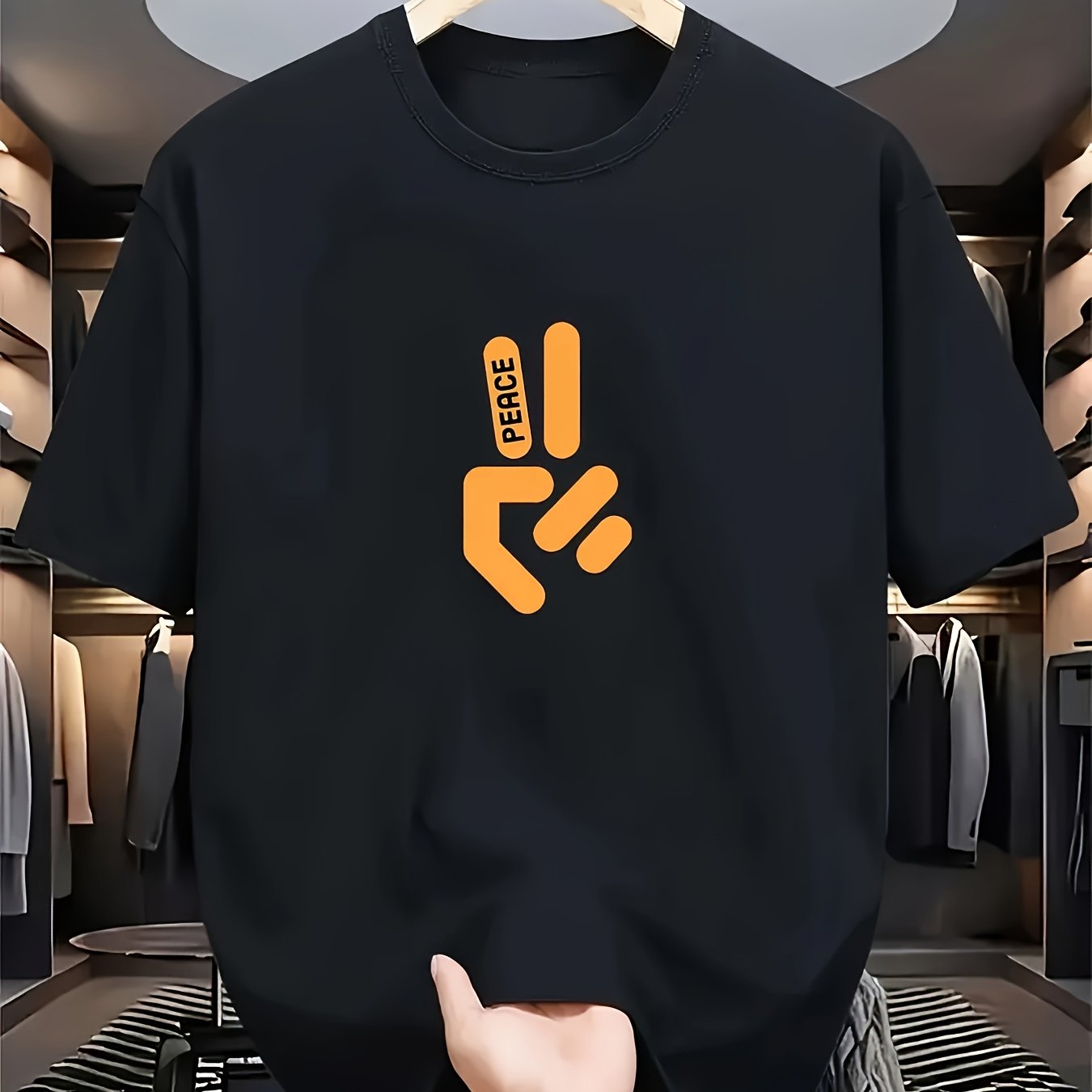 Camiseta negra elegante de man - Summer Clothing Essentials Men reseña y precio