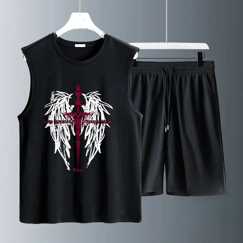 Conjuntos de Camisetas sin Man - Summer Knit Clothing reseña y precio