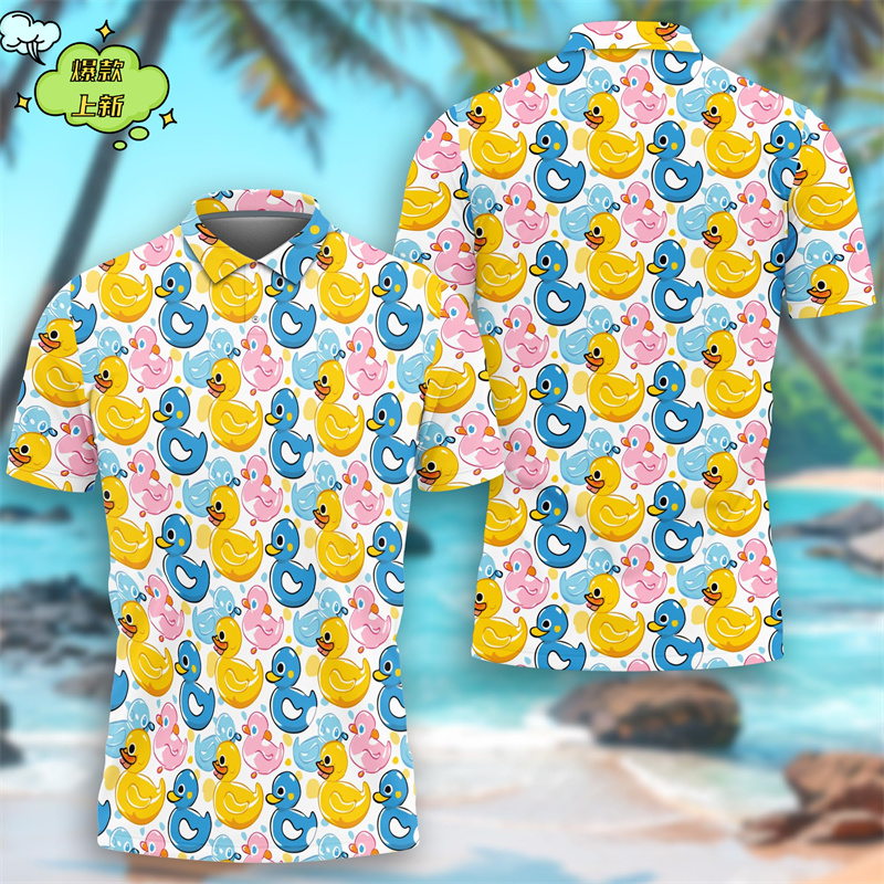 Camiseta Polo con estampado 3D - Summer Duck Clothing reseña y precio