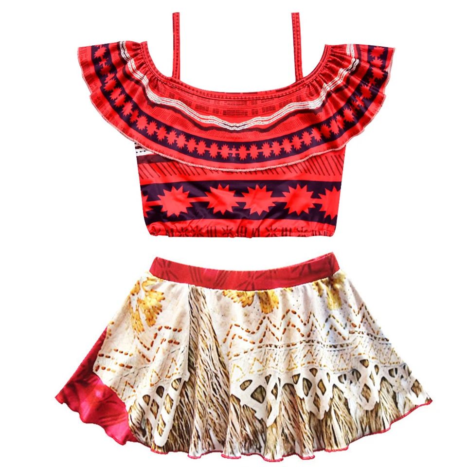 Traje de baño de princesa Moan - Summer Kids Clothing reseña y precio