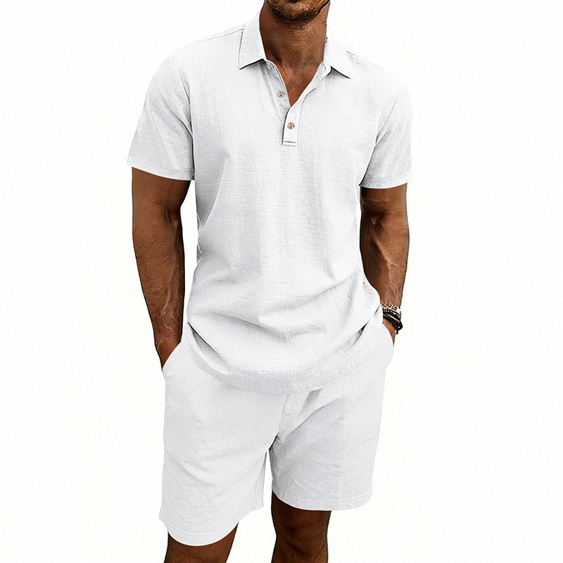 Conjunto de Pantalones Cortos  - Linen Shorts Men reseña y precio