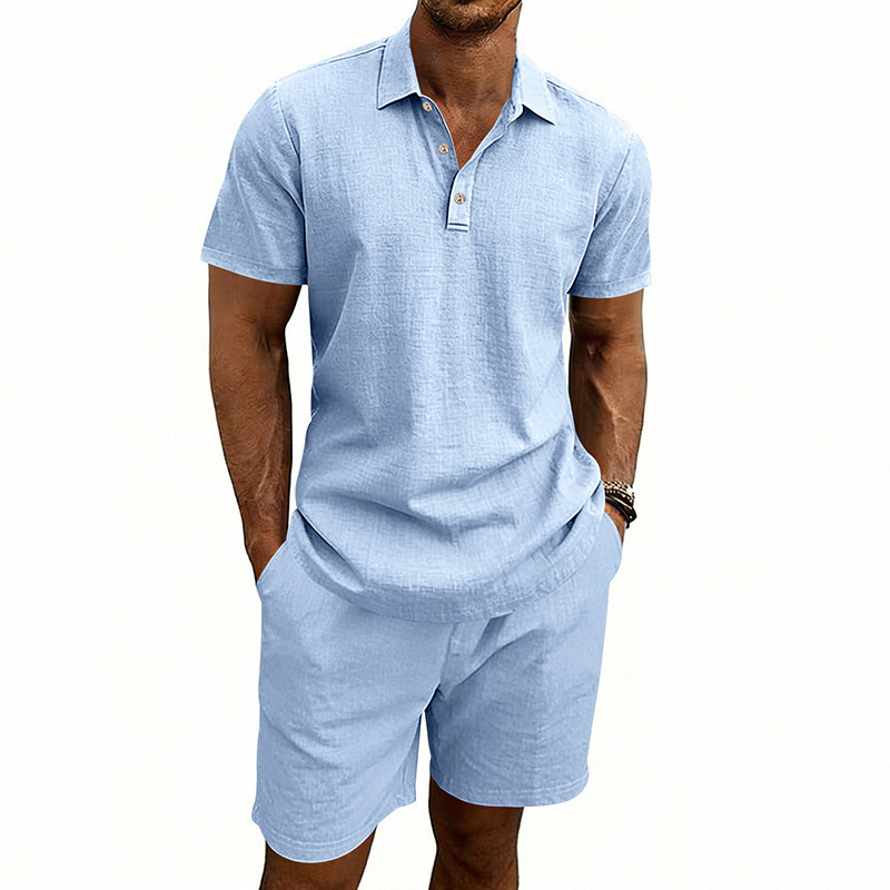 Conjunto de Pantalones Cortos  - Linen Shorts Men reseña y precio