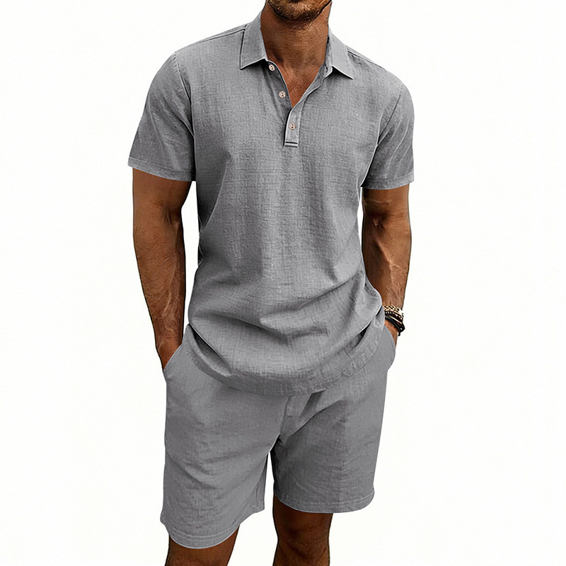 Conjunto de Pantalones Cortos  - Linen Shorts Men reseña y precio