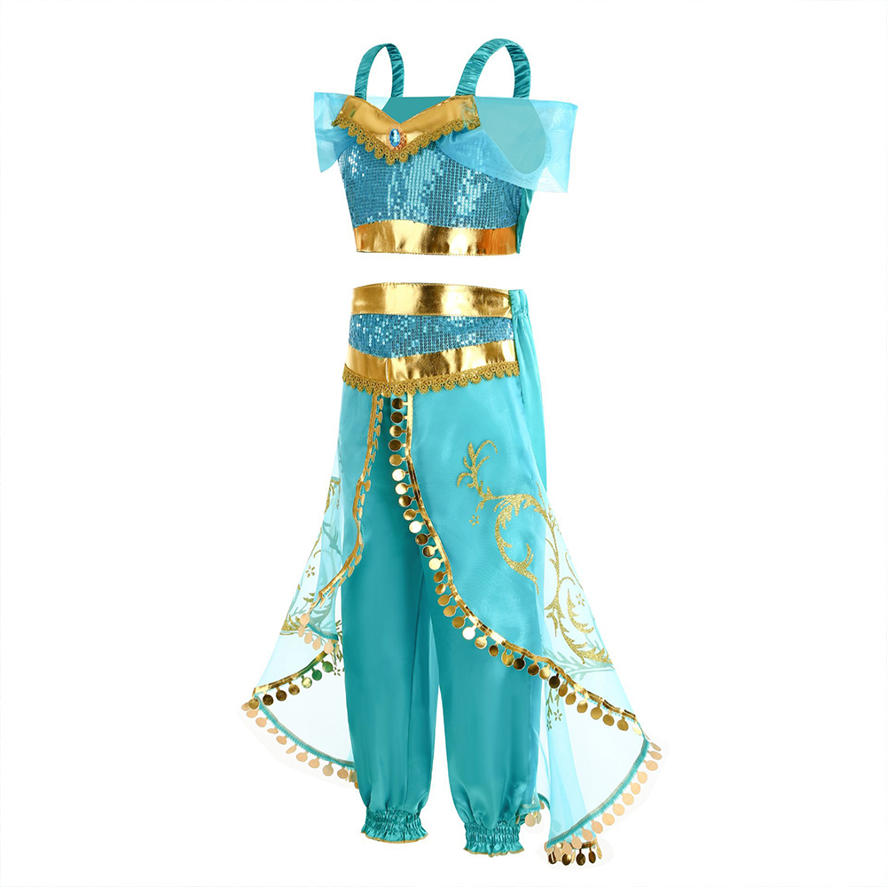 Disfraz de princesa árabe Jasm - Summer Kids Clothing reseña y precio