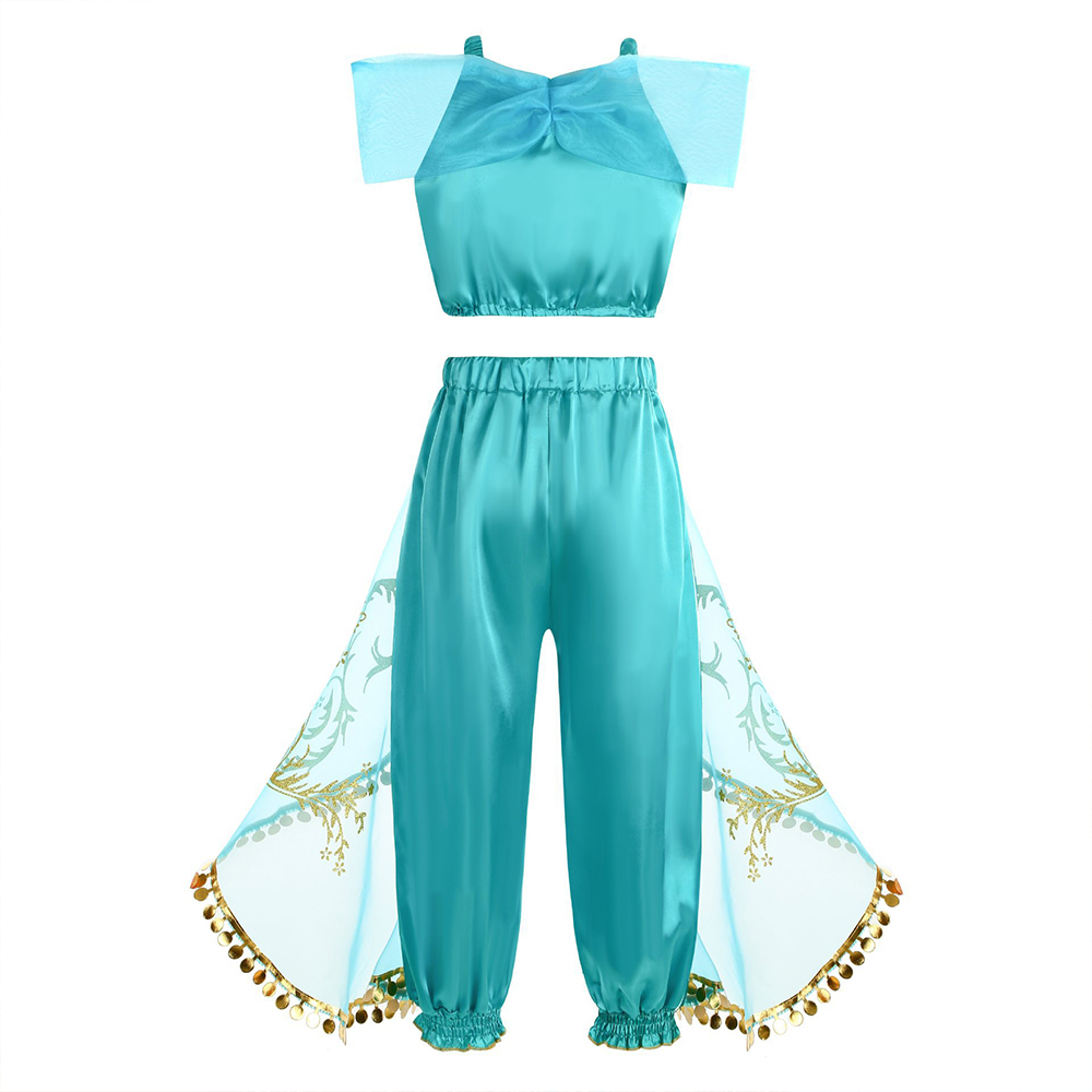 Disfraz de princesa árabe Jasm - Summer Kids Clothing reseña y precio