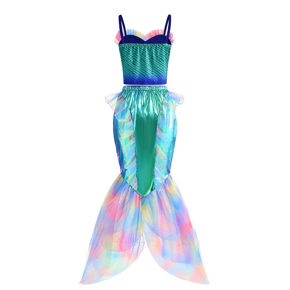 Disfraz de sirena de Disney pa - Summer Kids Clothing reseña y precio