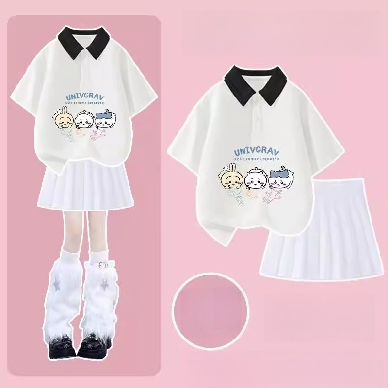 Camiseta Polo y Falda Corta de - Summer Clothing New Look reseña y precio