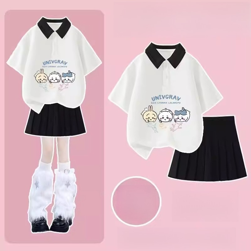 Camiseta Polo y Falda Corta de - Summer Clothing New Look reseña y precio