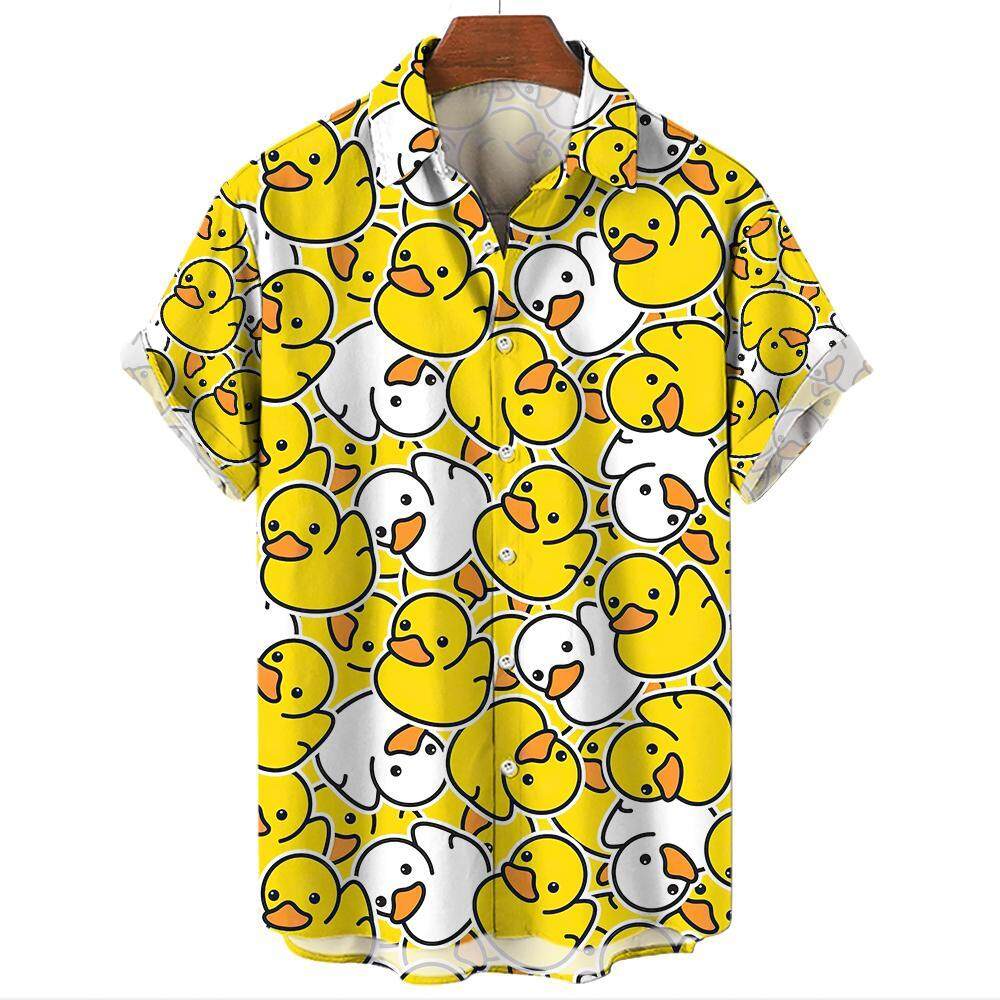 Camisa Hawaiana de Moda Corean - Summer Duck Clothing reseña y precio